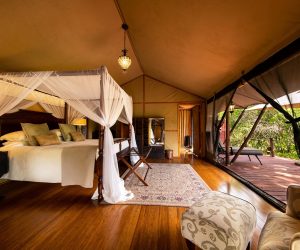 Sand River Luxury Tent interior Double